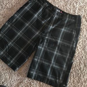 Quicksilver plaid shorts